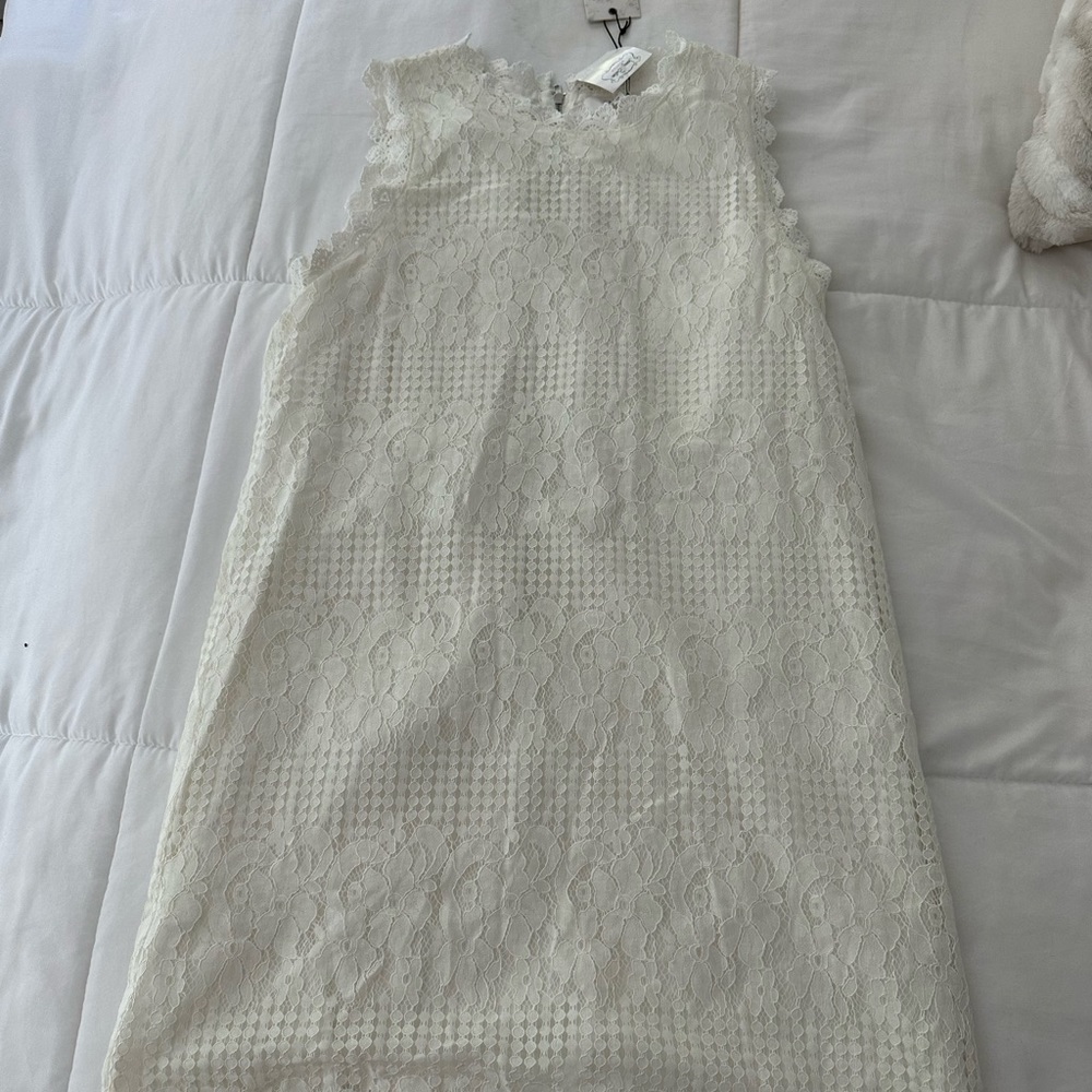 White Lace Dress.